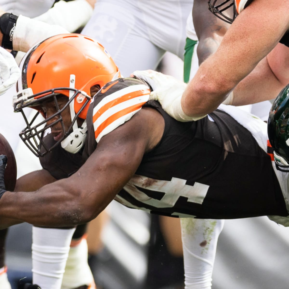 Browns' Chubb regrets final TD run before Jets' comeback