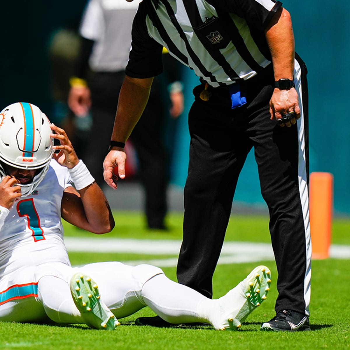 Pittsburgh Steelers 10-16 Miami Dolphins: Tua Tagovailoa leads Dolphins to  NFL victory on concussion return, NFL News