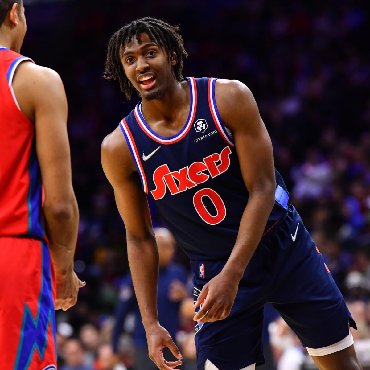 Tyrese Maxey 'In Awe' to See Reporter in Person During Sixers