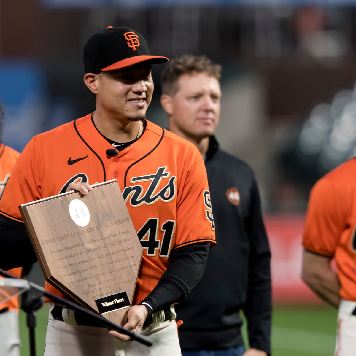 SF Giants: Wilmer Flores wins 2022 Willie Mac Award - Sports Illustrated  San Francisco Giants News, Analysis and More