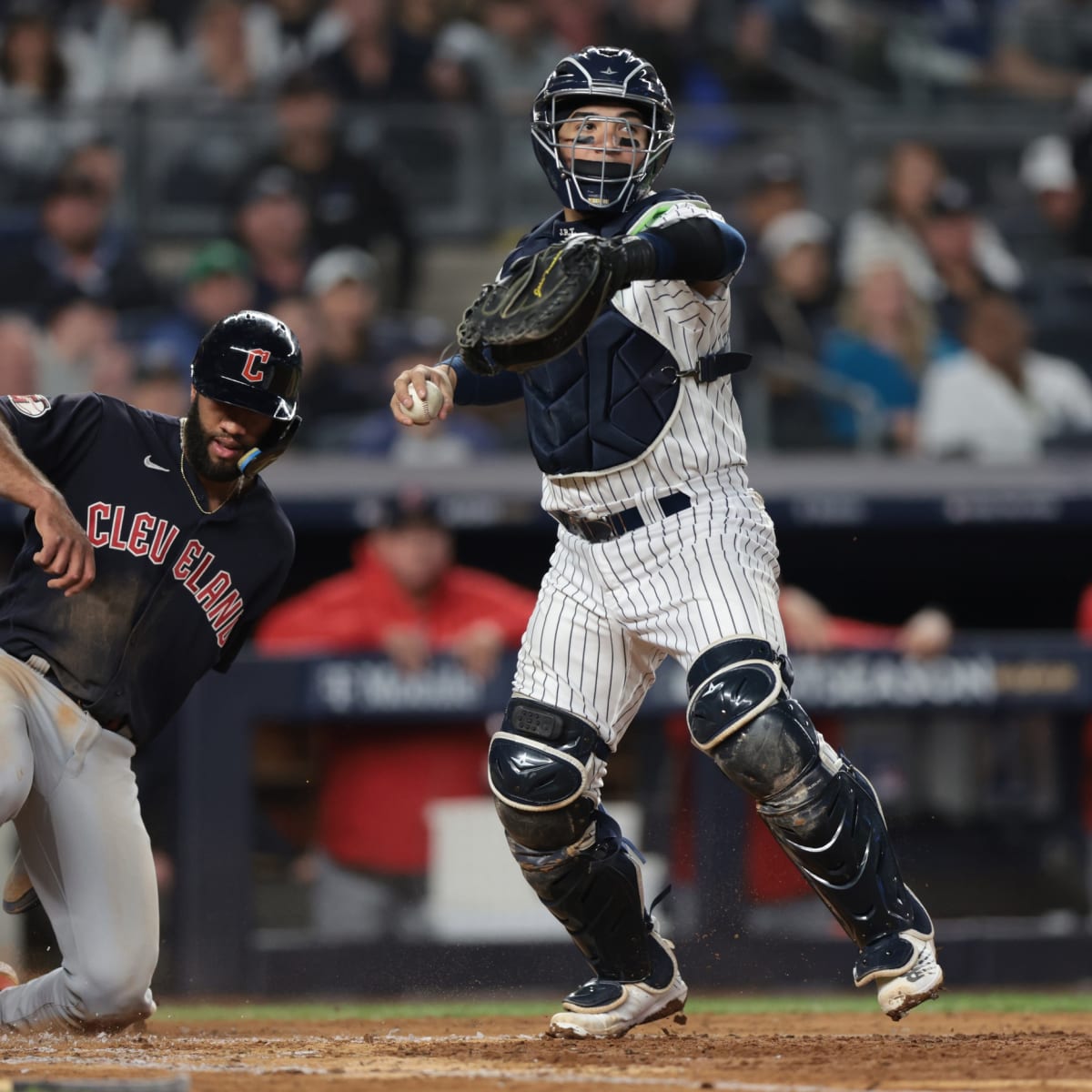 Why Jose Trevino Has Started at Catcher For New York Yankees in ALDS, Not  Kyle Higashioka - Sports Illustrated NY Yankees News, Analysis and More