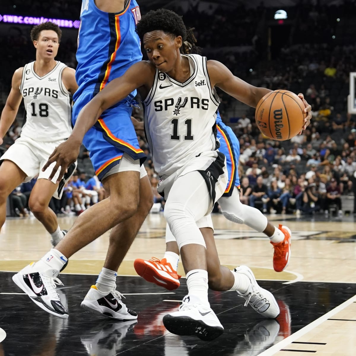 Josh Primo is an unexpected gamble that could pay off for the Spurs -  Pounding The Rock