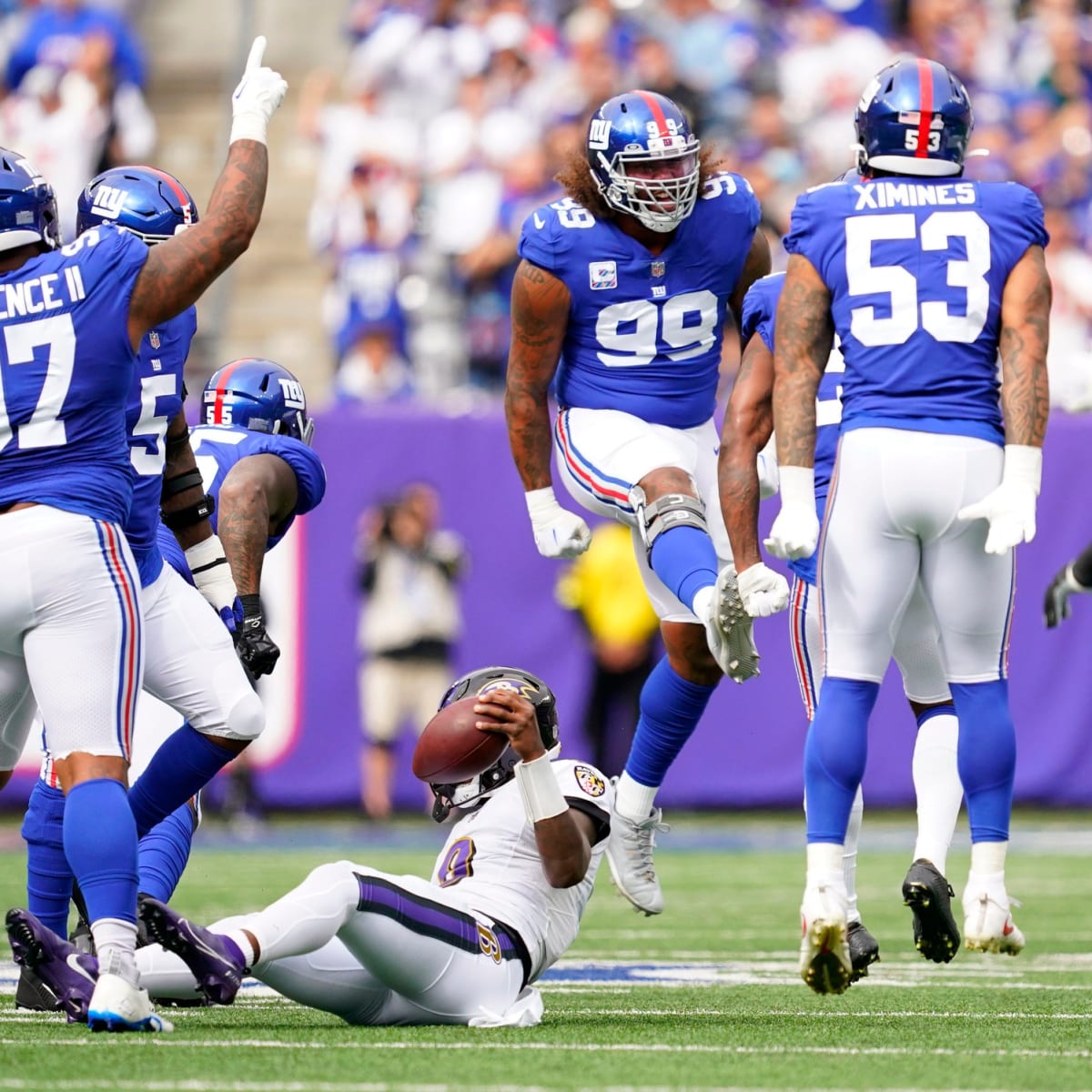 New York Giants Deliver Gritty 24-20 Win Over Ravens - Sports Illustrated  New York Giants News, Analysis and More