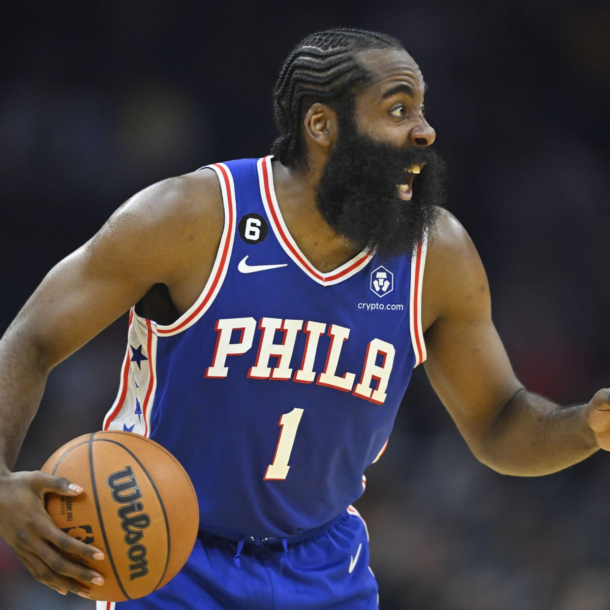 James Harden Outfit from March 8, 2022, WHAT'S ON THE STAR?