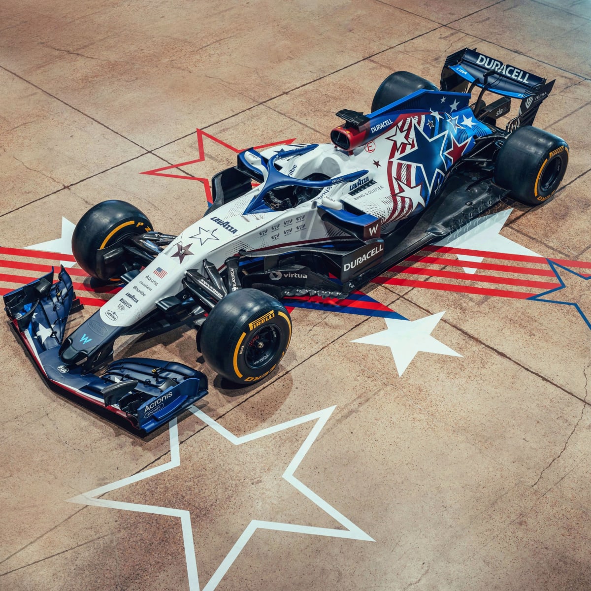 F1 News Williams Debuts New Stars and Stripes Livery For Austin Grand Prix 
