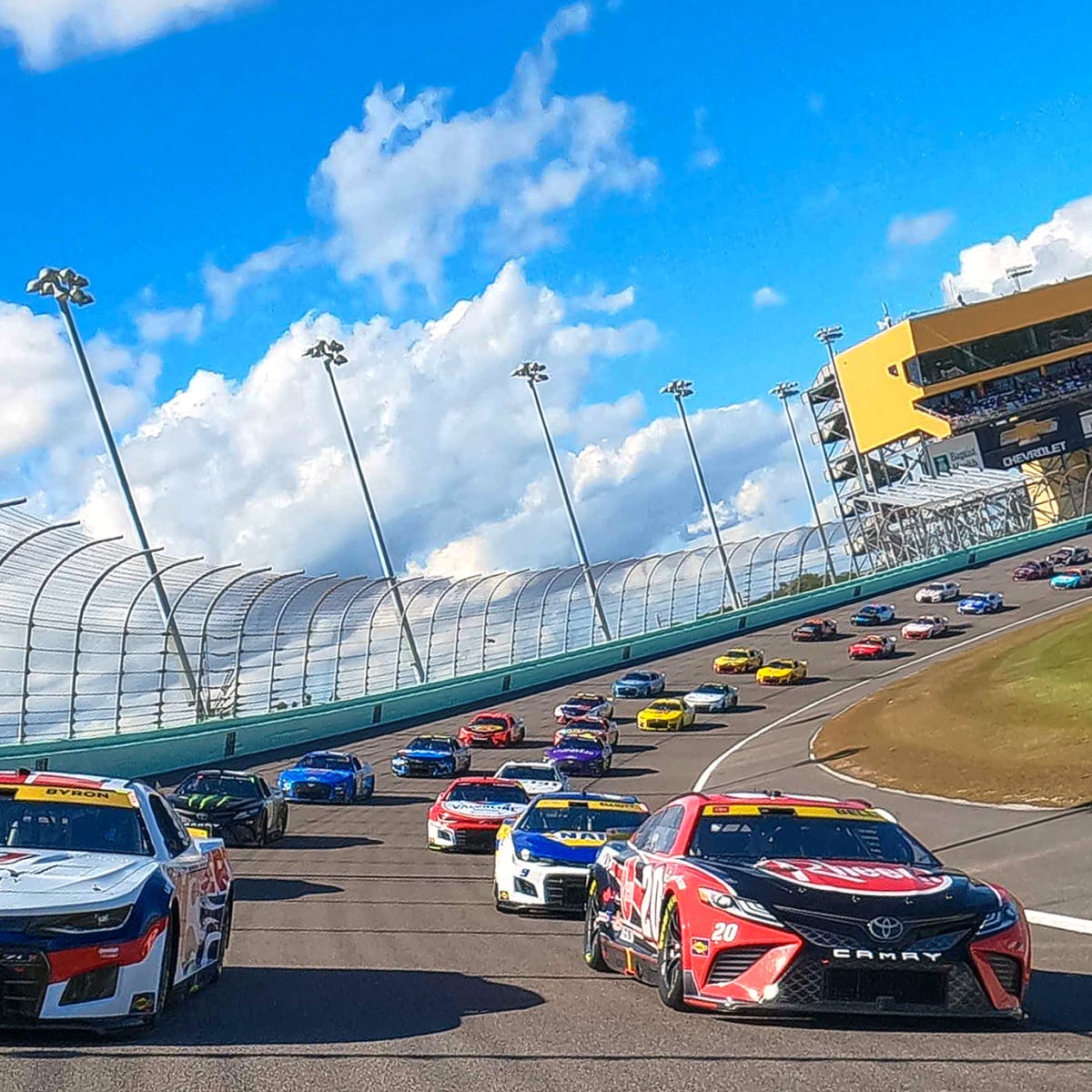 Just one more race now left to determine who battles for NASCAR Cup championship