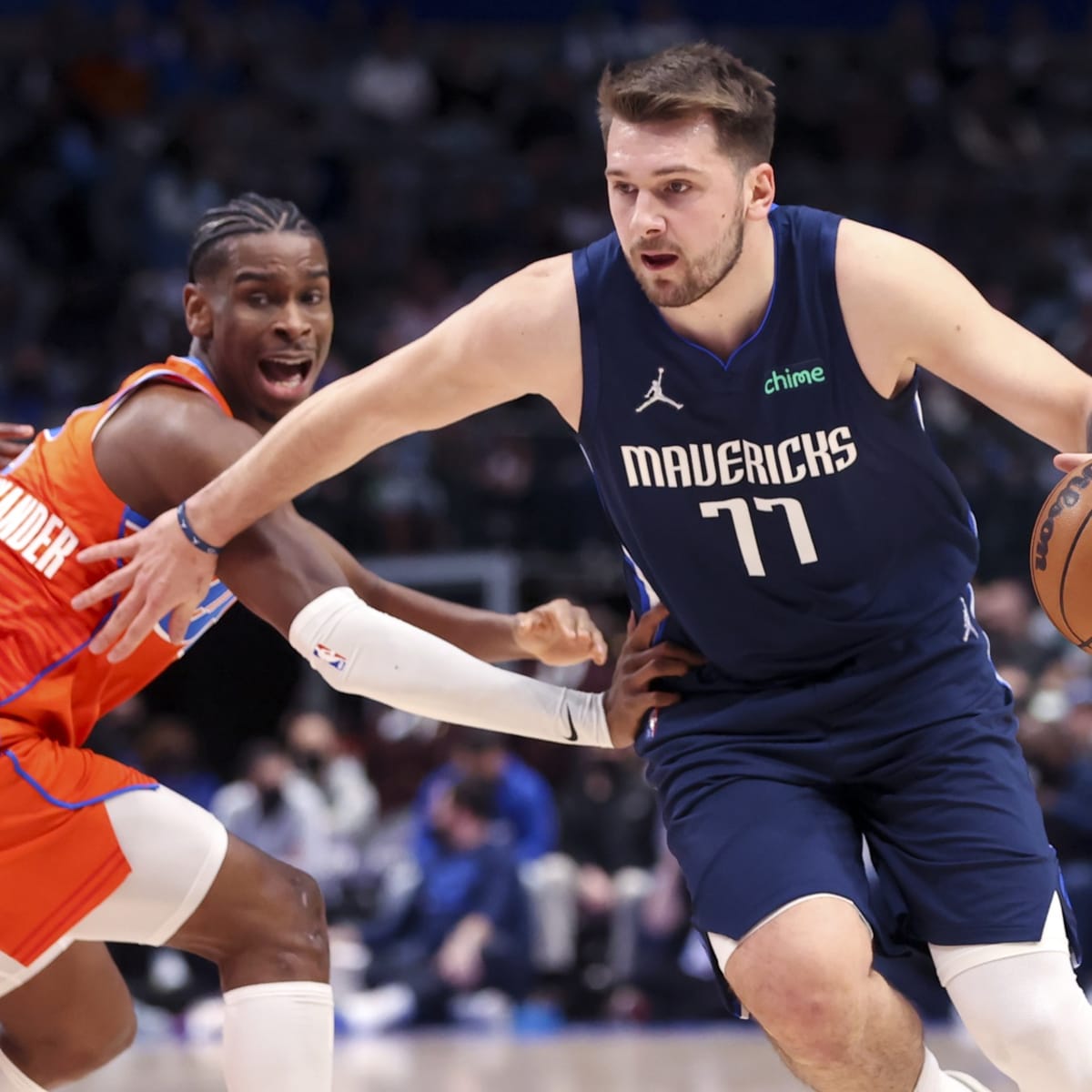 Is Luka Doncic playing vs Thunder