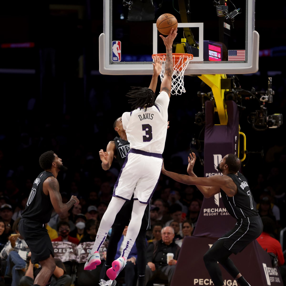 Nicolas Claxton Brooklyn Nets Dunk Against Lakers Photograph
