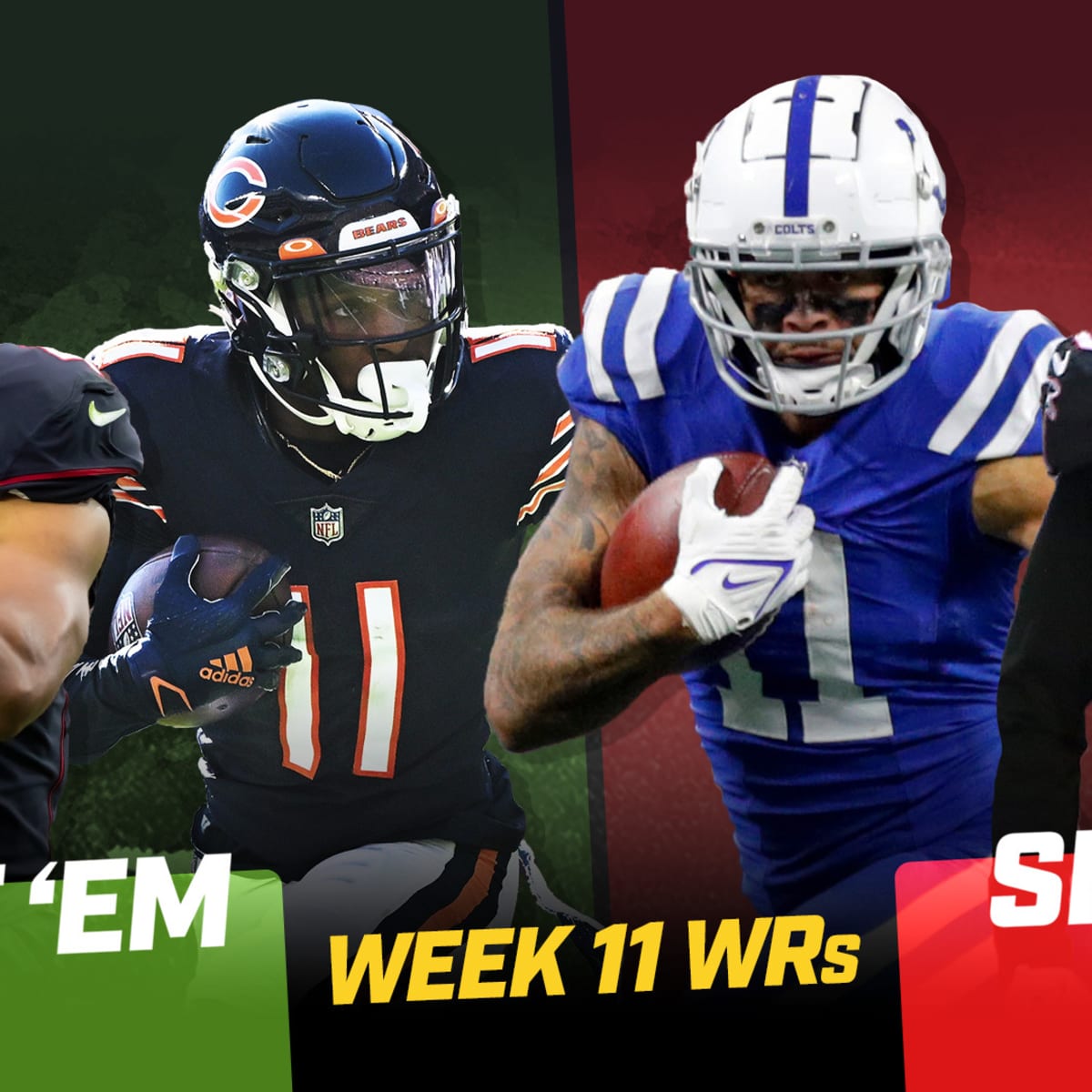 Wide Receiver Rankings: NFL Fantasy Week 11 