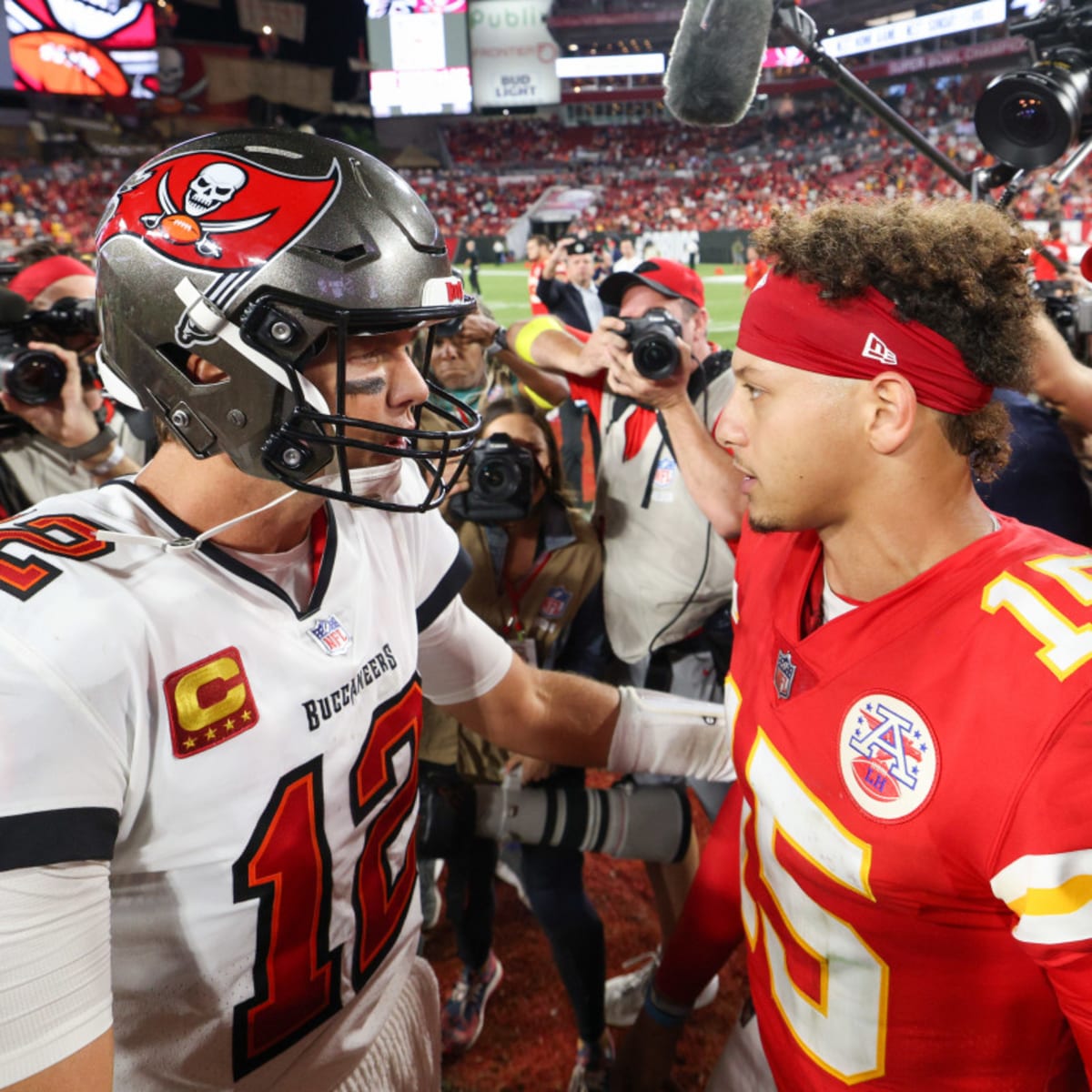 Patrick Mahomes Speaks About Chasing Tom Brady's Super Bowl Number - Tampa  Bay Buccaneers, BucsGameday