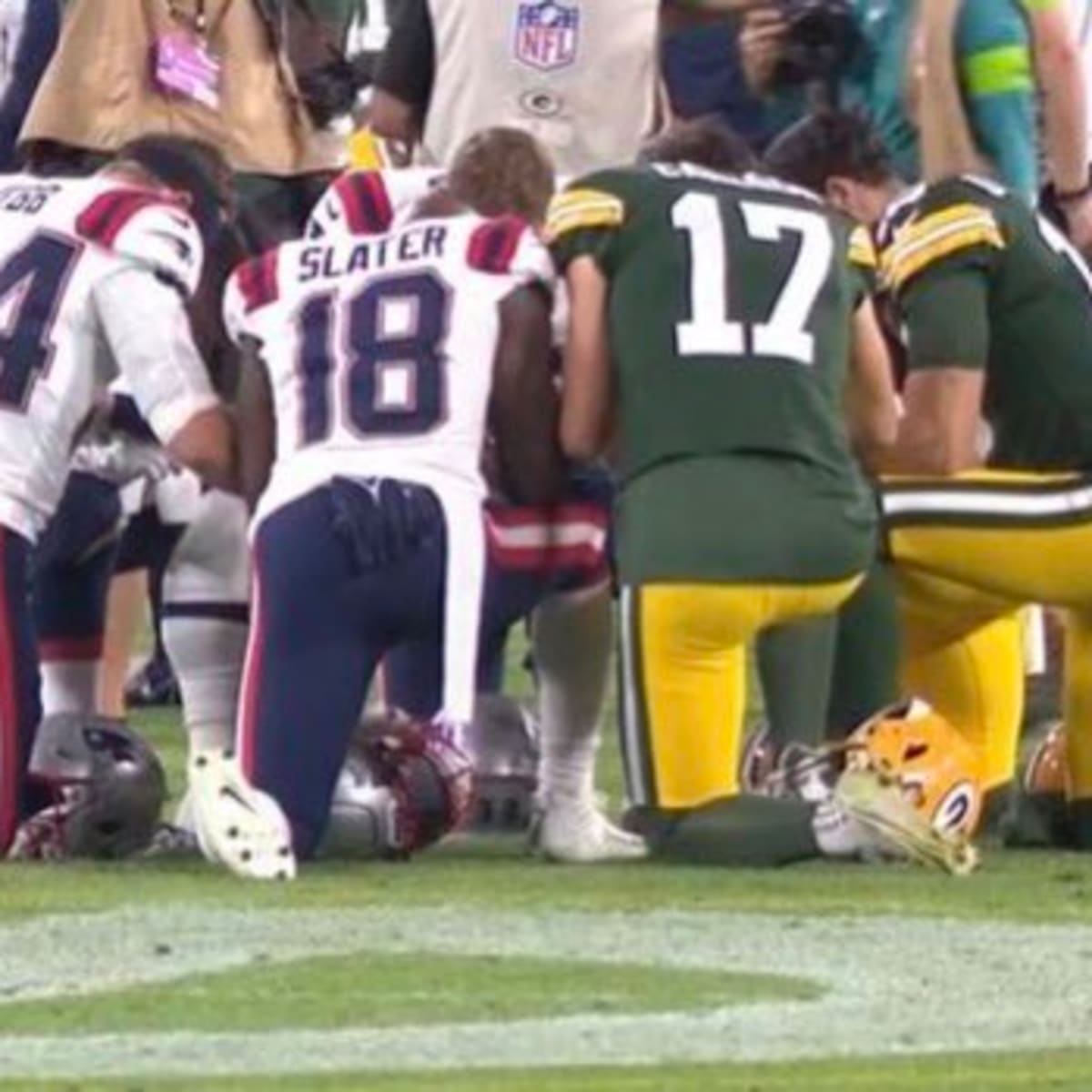 Bolden injury: Patriots-Packers game suspended – NBC Boston