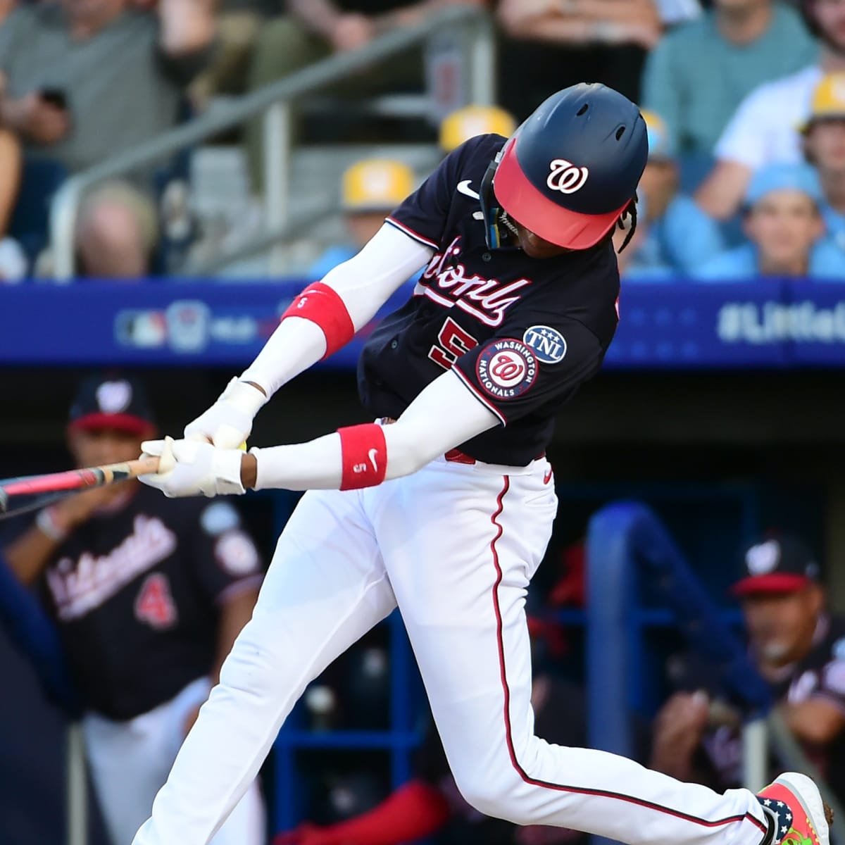Custom Bats Go Viral During MLB Little League Classic Between Phillies,  Nationals - Fastball