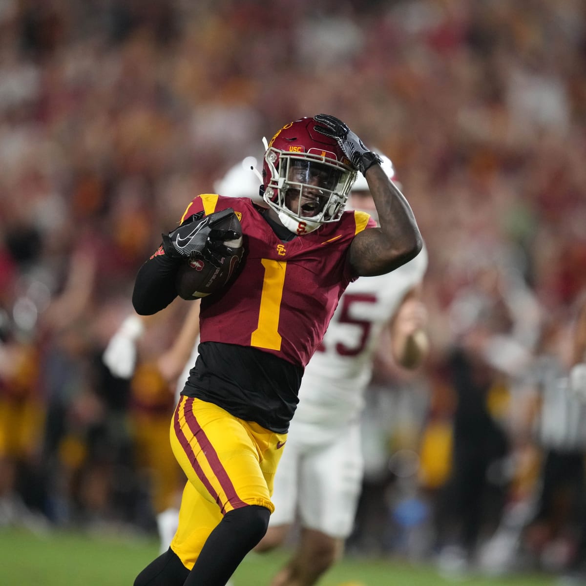 College Football World Buzzes Over Zachariah Branch's Punt Return Touchdown - Sports Illustrated USC Trojans News, Analysis and More