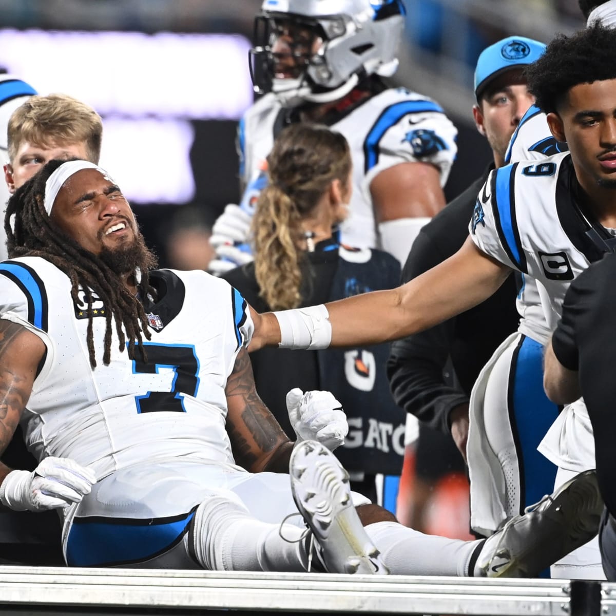 Panthers linebacker Shaq Thompson expected to miss remainder of