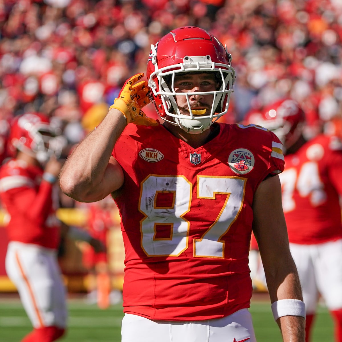 New Heights: KC Chiefs TE Travis Kelce Gives Latest Update on Taylor Swift  Relationship - Sports Illustrated Kansas City Chiefs News, Analysis and More