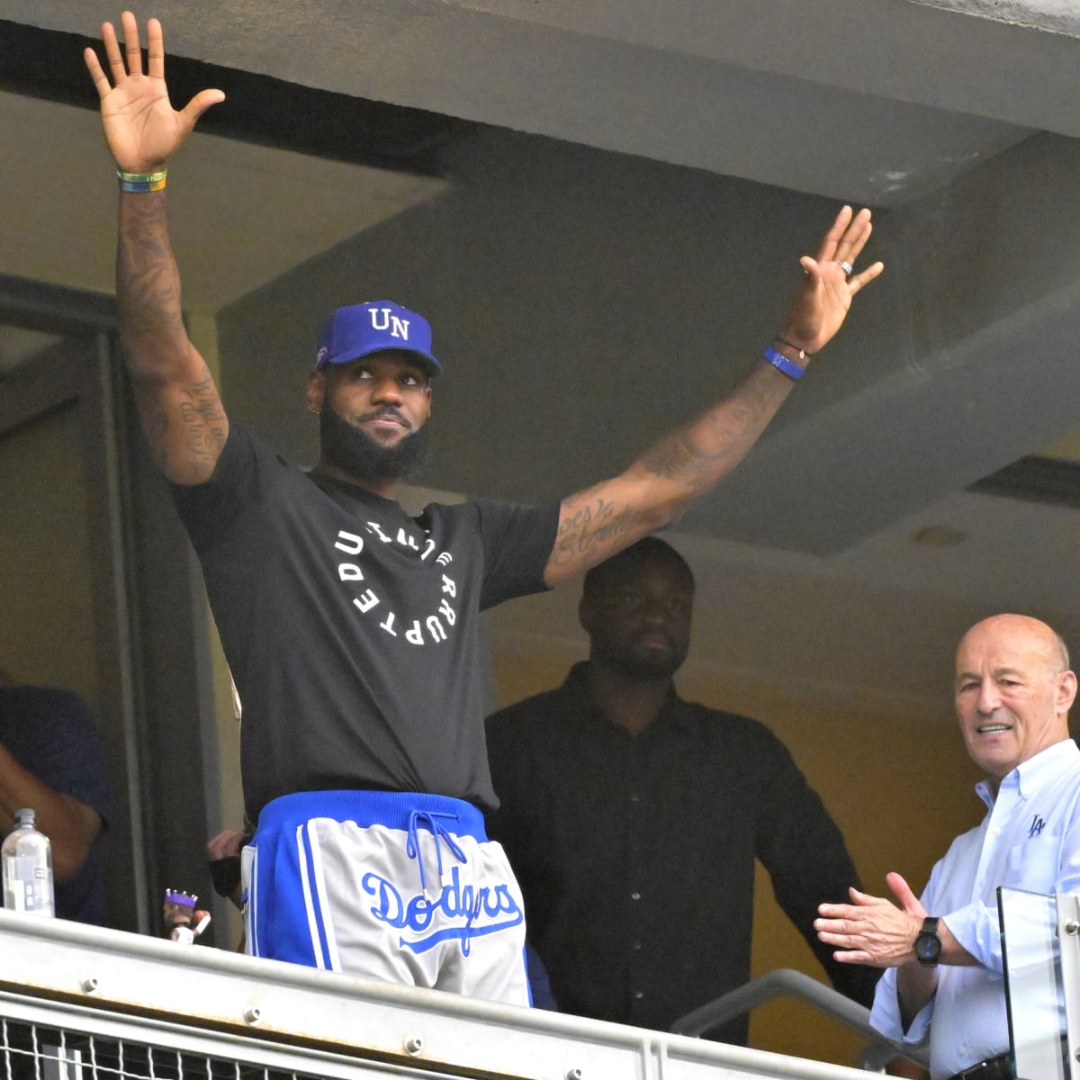 Dodgers News: Lakers Superstar LeBron James Reacts to Insane On the Field  Moment with Miguel Rojas - Inside the Dodgers