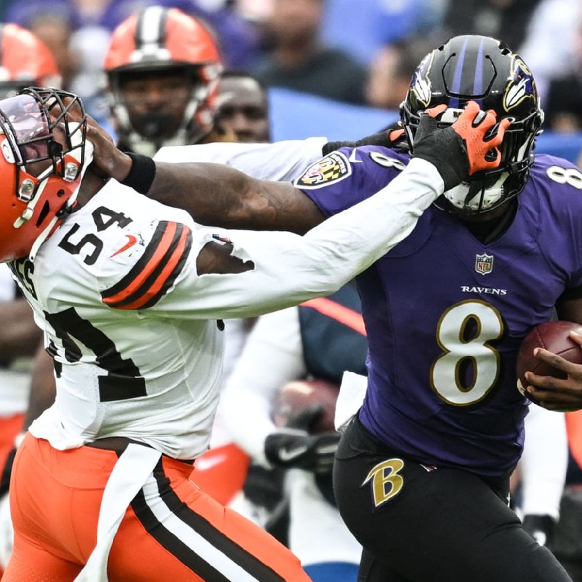 cleveland browns and the baltimore ravens