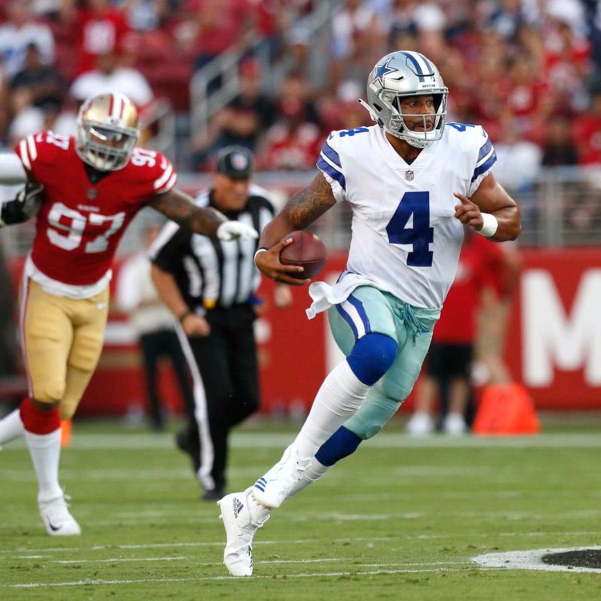 Cowboys Come Up Short Against 49ers Long Before Clunky Finish