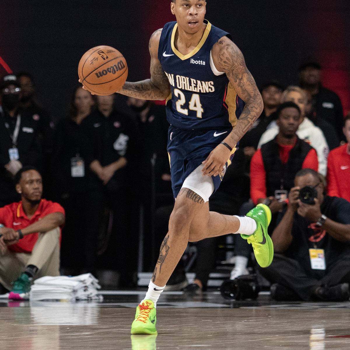 ジョーダン・ホーキンス 1/1 Jordan Hawkins NBA 傷あり｜ゲーム 