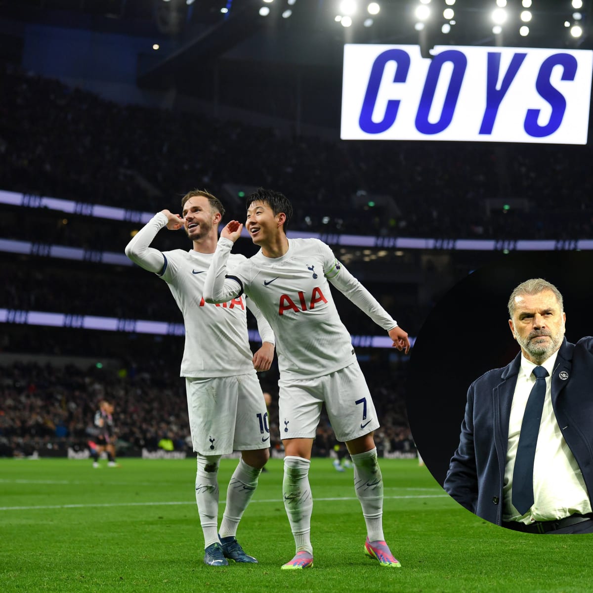 Tottenham Hotspur 2-0 Fulham - Heung-min Son and James Maddison