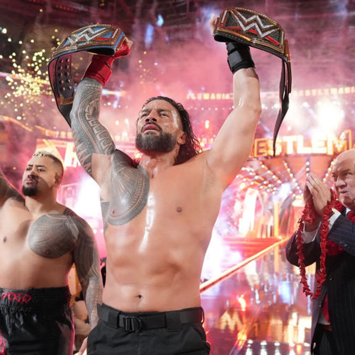 Roman Reigns vs the Rock WrestleMania 40: What if a third WWE star