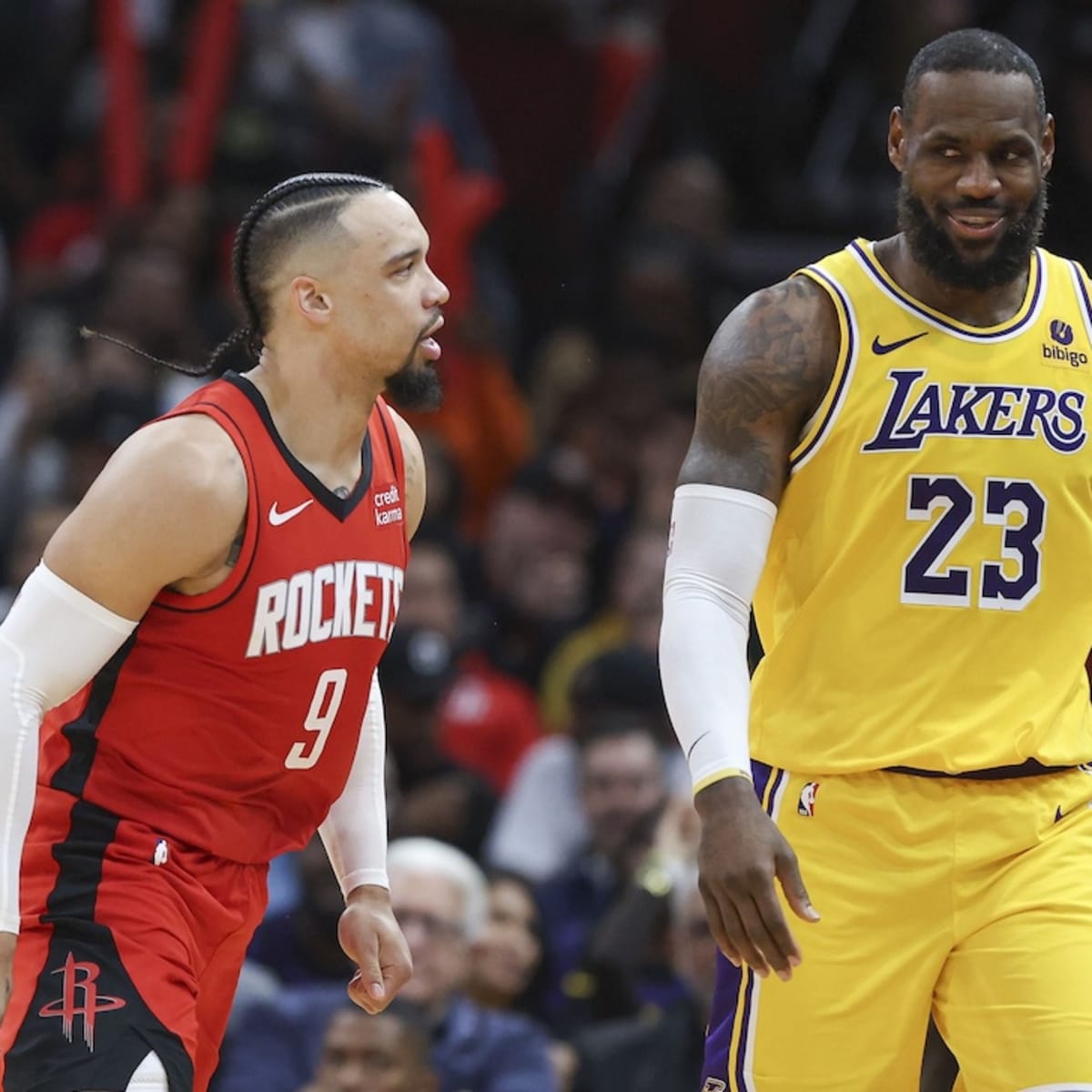 Dillon Brooks Keeps LeBron James Feud Going With Taunting and Flagrant Foul  - Sports Illustrated