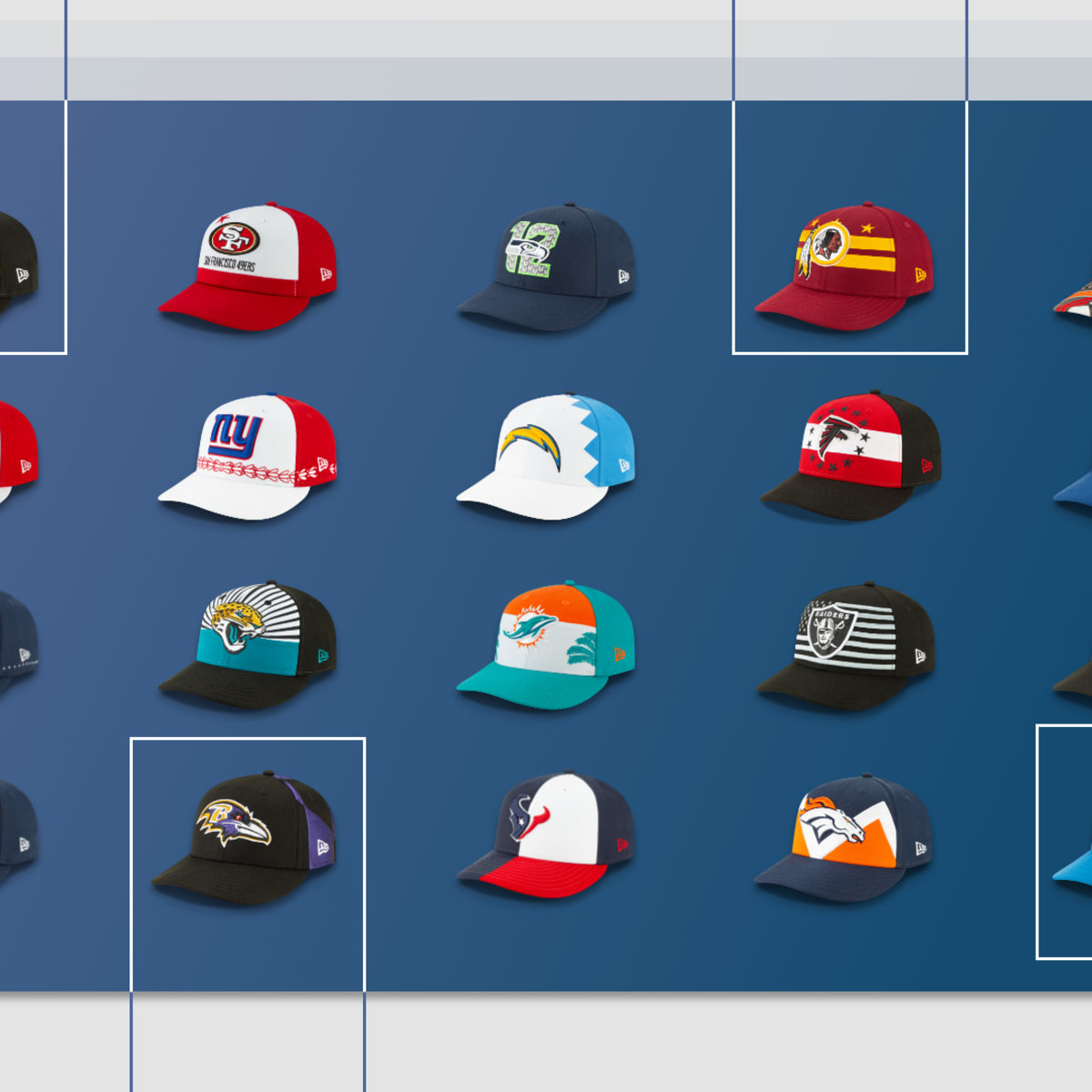 liquid chrome nfl hats