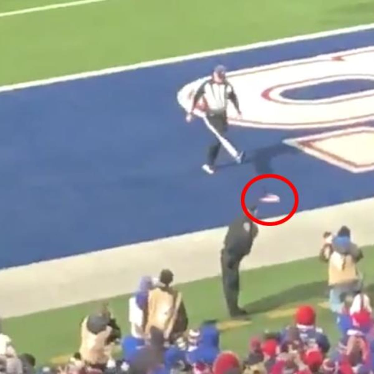 Biggest didlo ever Bills Fans Throw Three Dildos On Field At Patriots Game Video Sports Illustrated