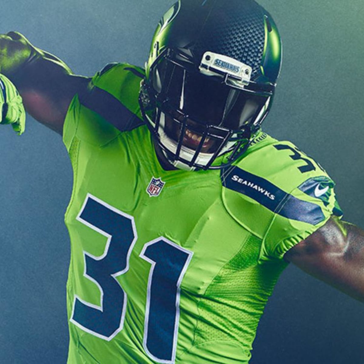 NIKE collab with artists to celebrate NFL color rush uniforms