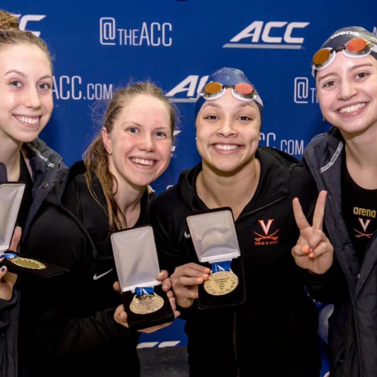 UVA Womens Swim Sets Another American Record at the ACC Championships