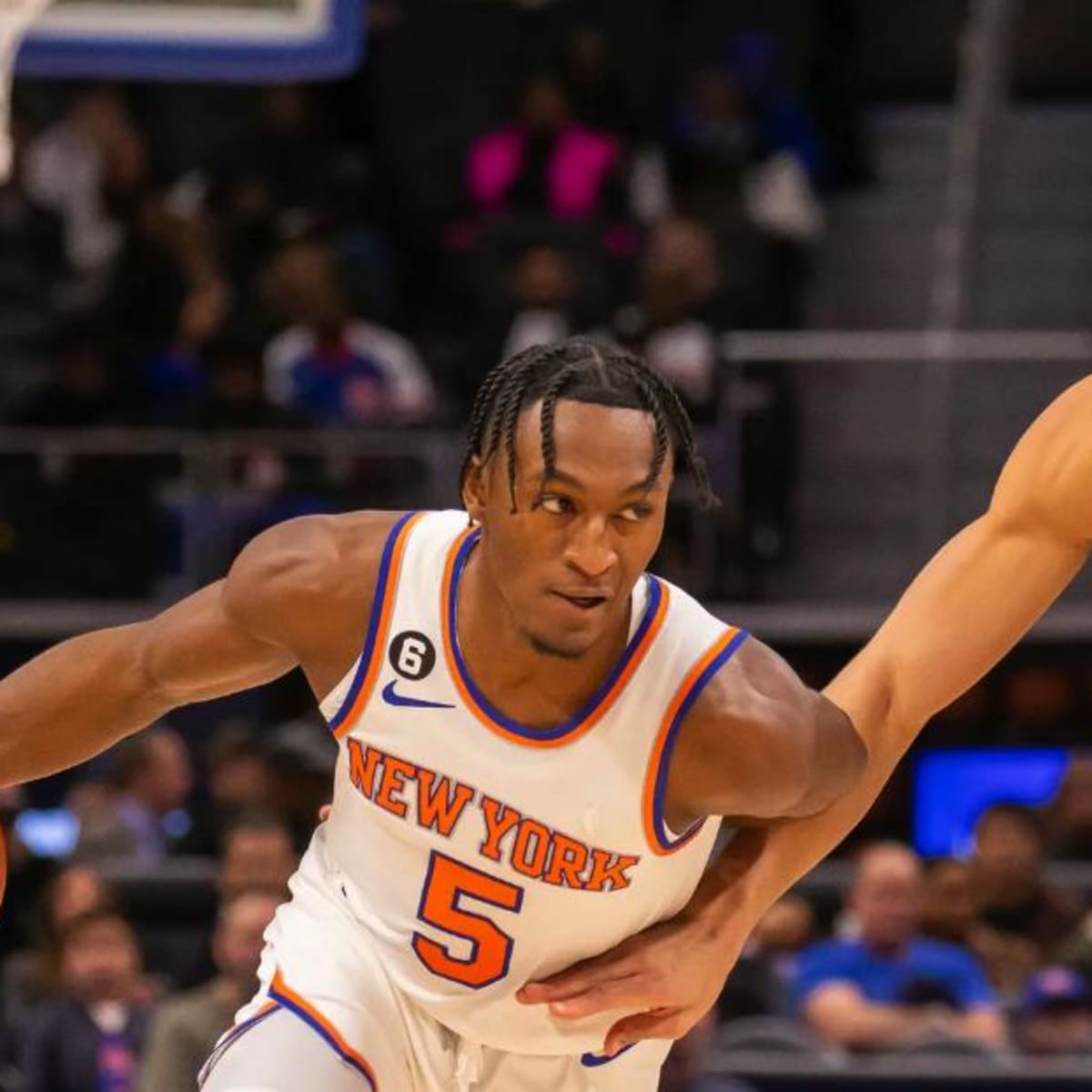 True Professional' Immanuel Quickley Focuses on New York Knicks, Not  Contract Extension - Sports Illustrated New York Knicks News, Analysis and  More
