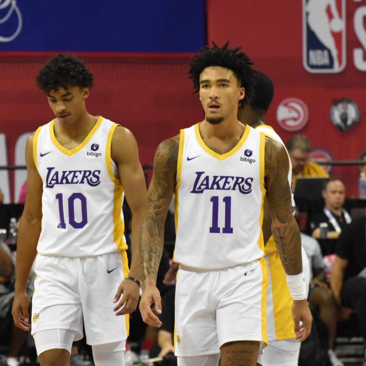 lakers summer league jersey