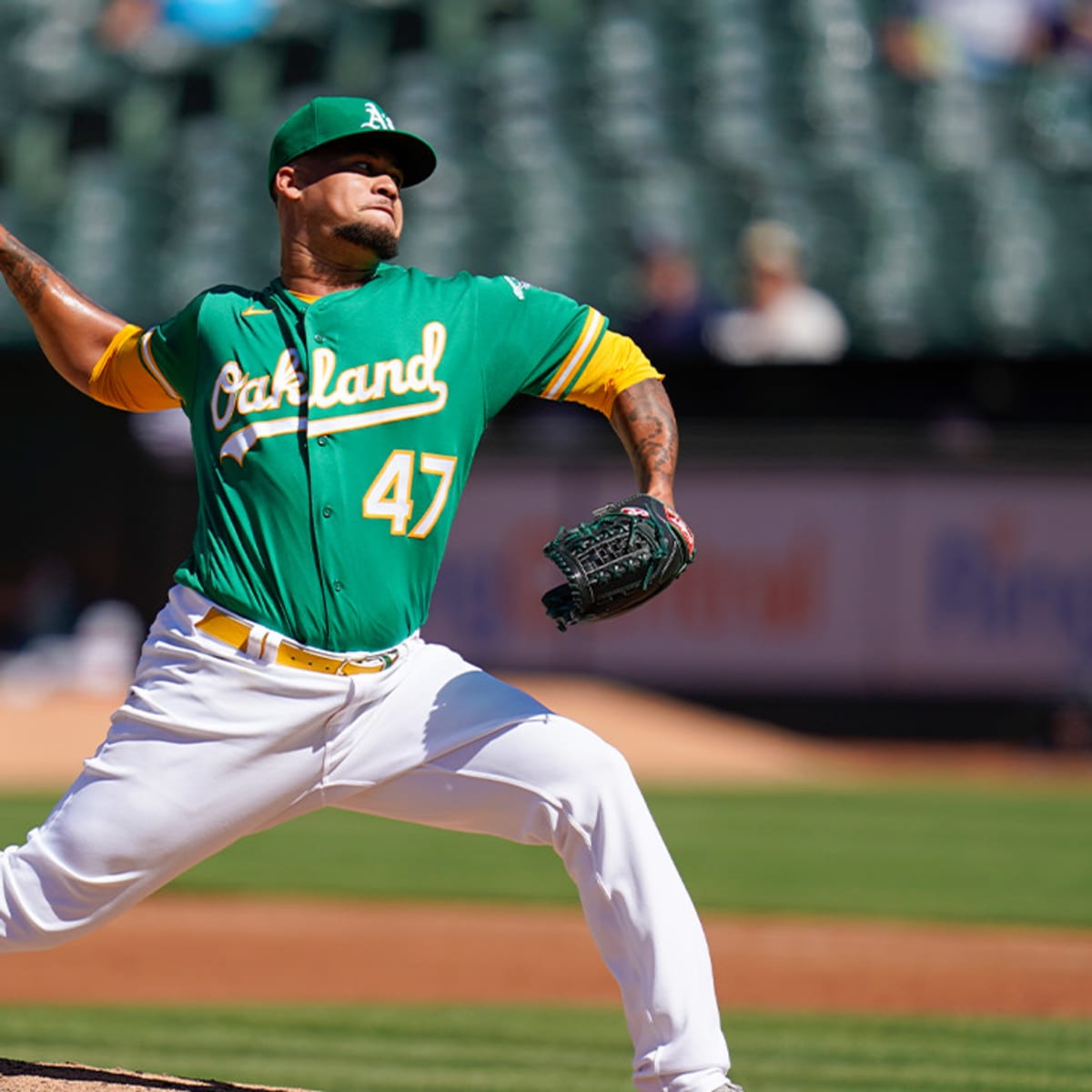 A's are high on ex-Yankees prospects from Frankie Montas trade