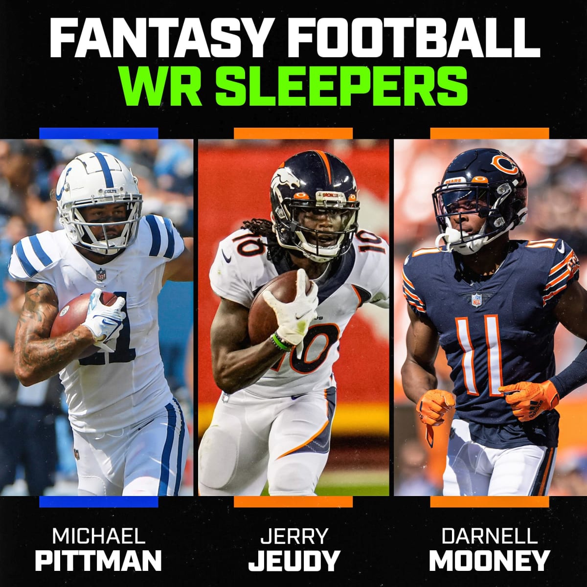 Fantasy Football Wide Receiver Sleepers 2022: Michael Pittman Jr., Jerry  Jeudy to Step Up - Sports Illustrated