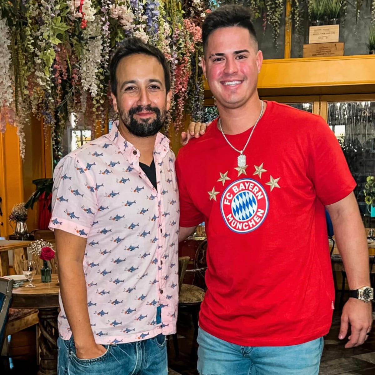 Jose Miranda meets up with his famous cousin, Lin-Manuel, in New York -  Sports Illustrated Minnesota Sports, News, Analysis, and More