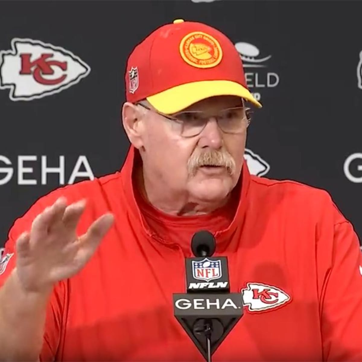 Chiefs' Andy Reid Humorously Explains Why He's All in on Travis  Kelce-Taylor Swift Romance - Sports Illustrated