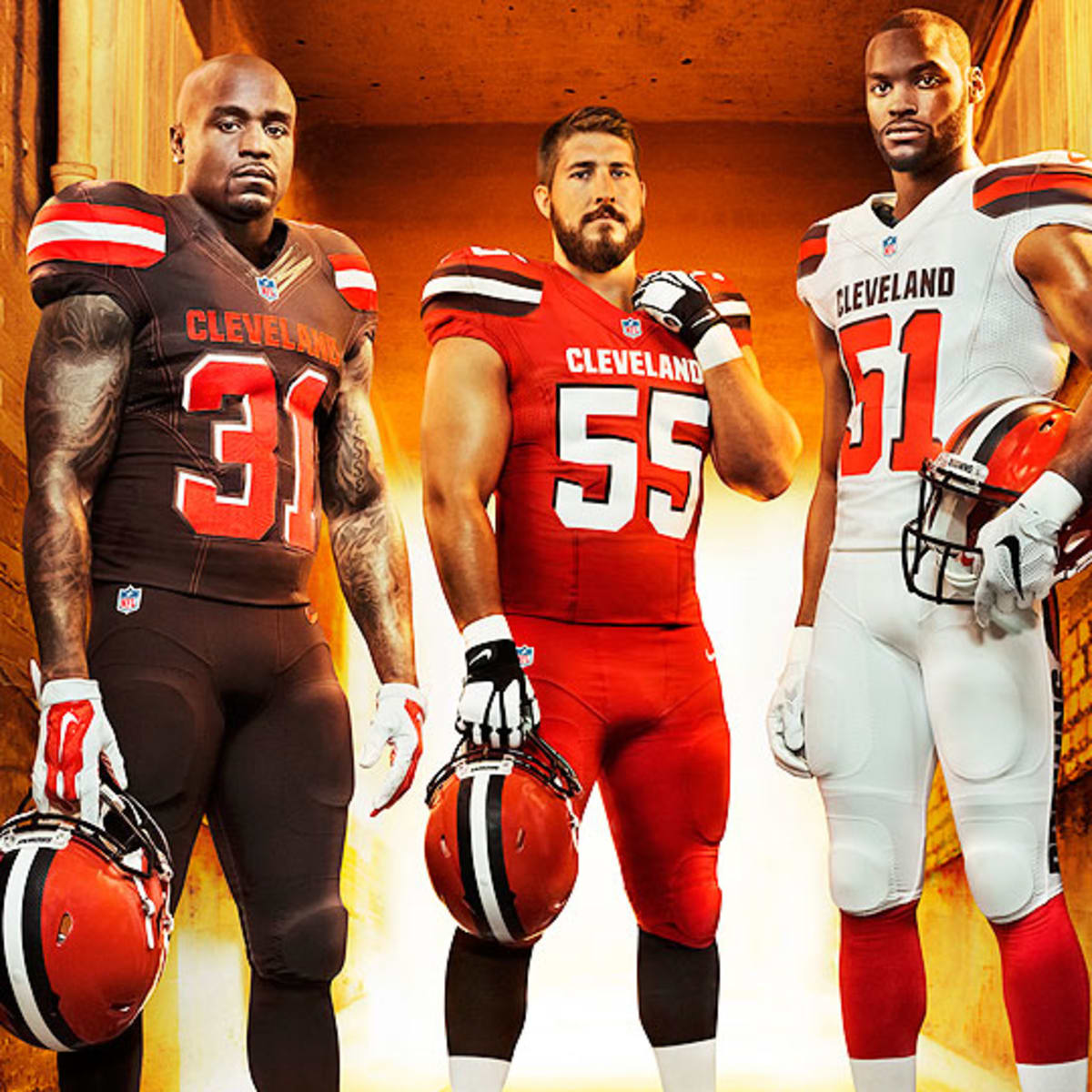 Cleveland Browns new uniforms revealed - Sports Illustrated