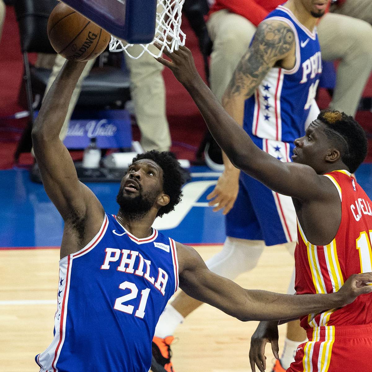 Embiid Drops 76ers' First 40-Point Playoff Game Since 2003