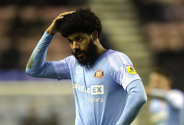 Ellis Simms Wigan away Sunderland