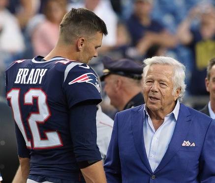 Tom Brady, Bob Kraft