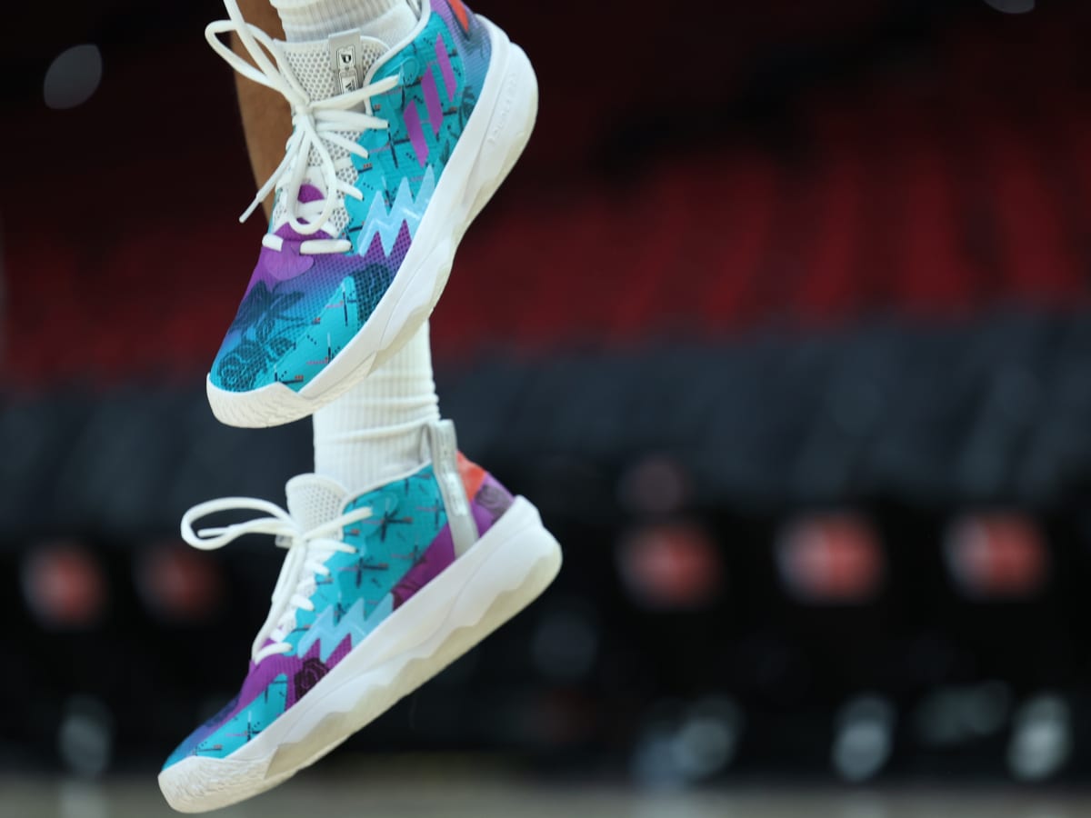 Damian Lillard Debuts Adidas Shoes in 'PDX' Colorway - Sports Illustrated FanNation News, Analysis and More