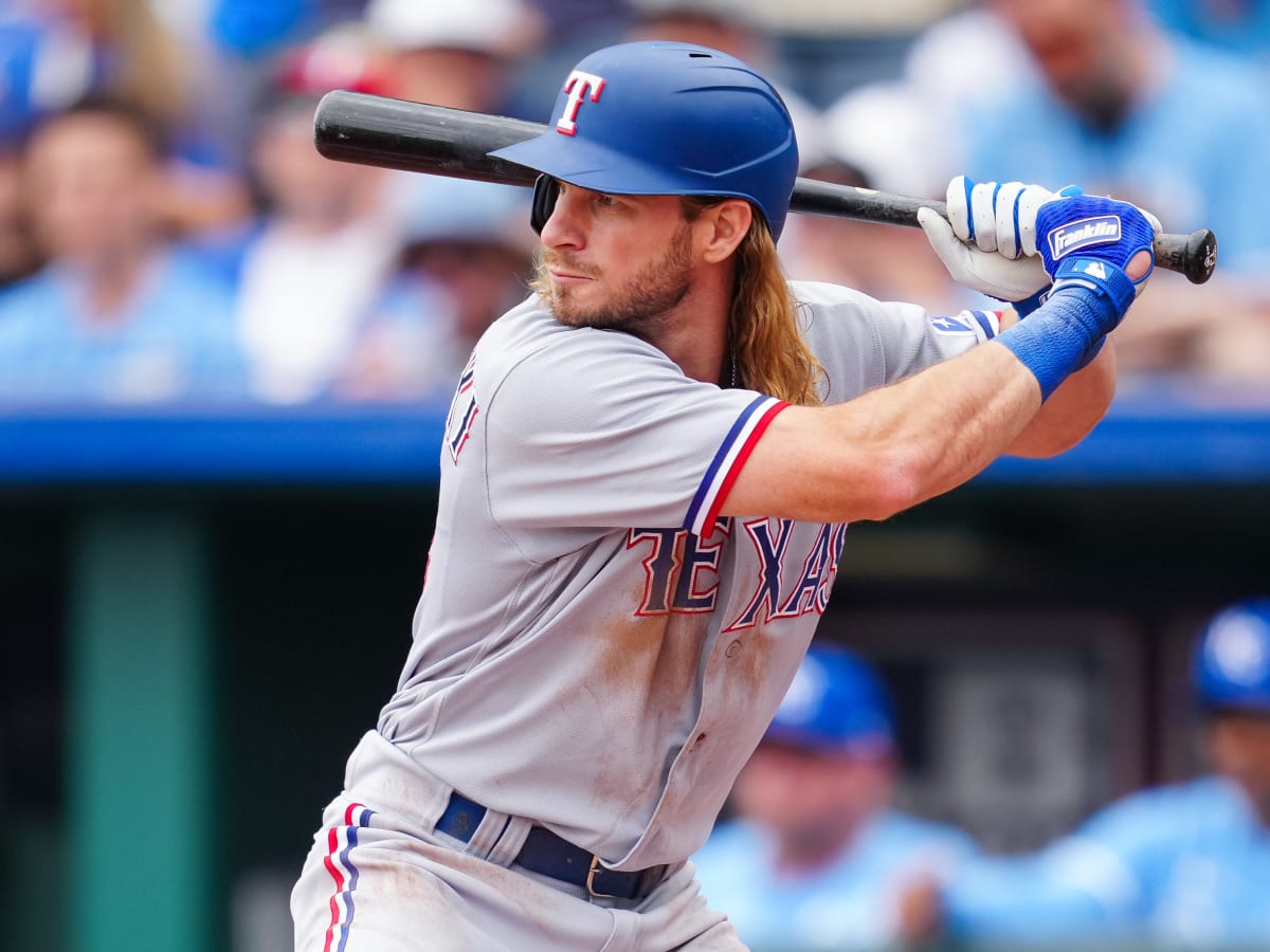 Texas Rangers Outfielder Travis Jankowski Leaves Sunday's Los Angeles  Angels Game With Injury - Sports Illustrated Texas Rangers News, Analysis  and More