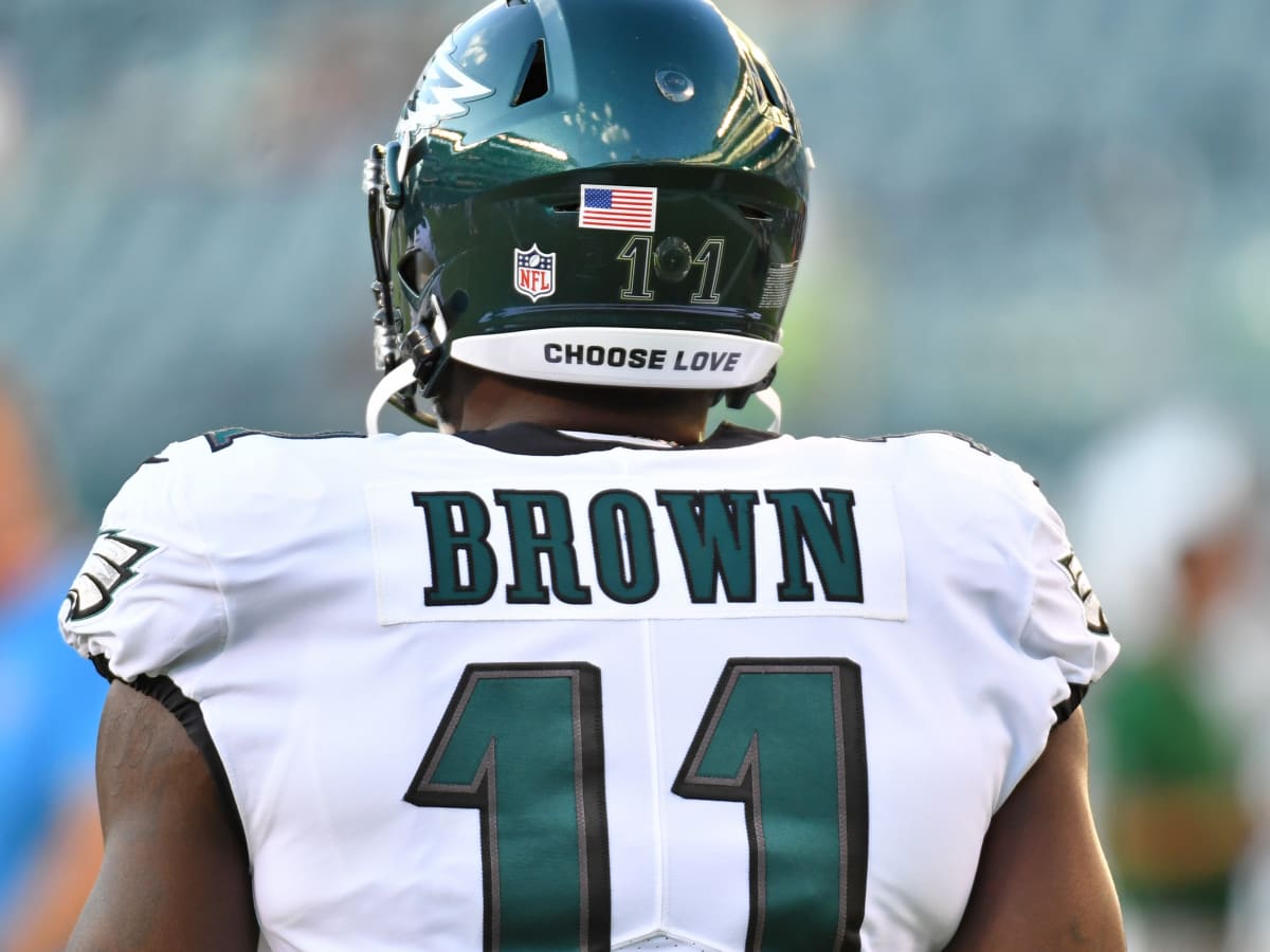 aj brown eagles jersey youth