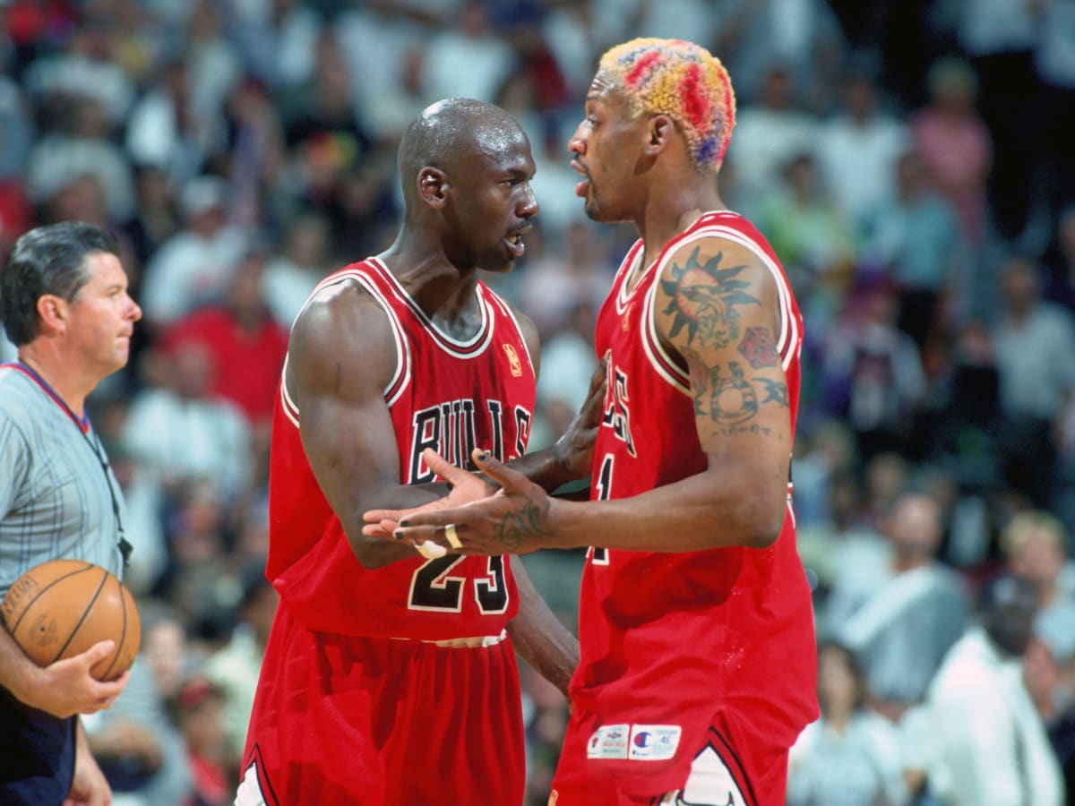 1997 NBA FINALS BASKETBALL SHORTS UTAH JAZZ & CHICAGO BULLS