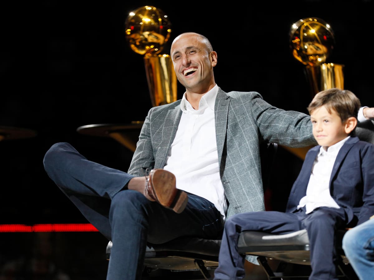 With enshrinement complete, Hall Of Famer Manu Ginobili caps