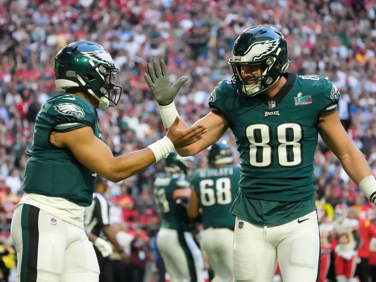 Philadelphia Eagles' Goedert on Jalen Hurts' NFL Top 100 Ranking:  'Should've Been No. 1′ - Sports Illustrated Philadelphia Eagles News,  Analysis and More