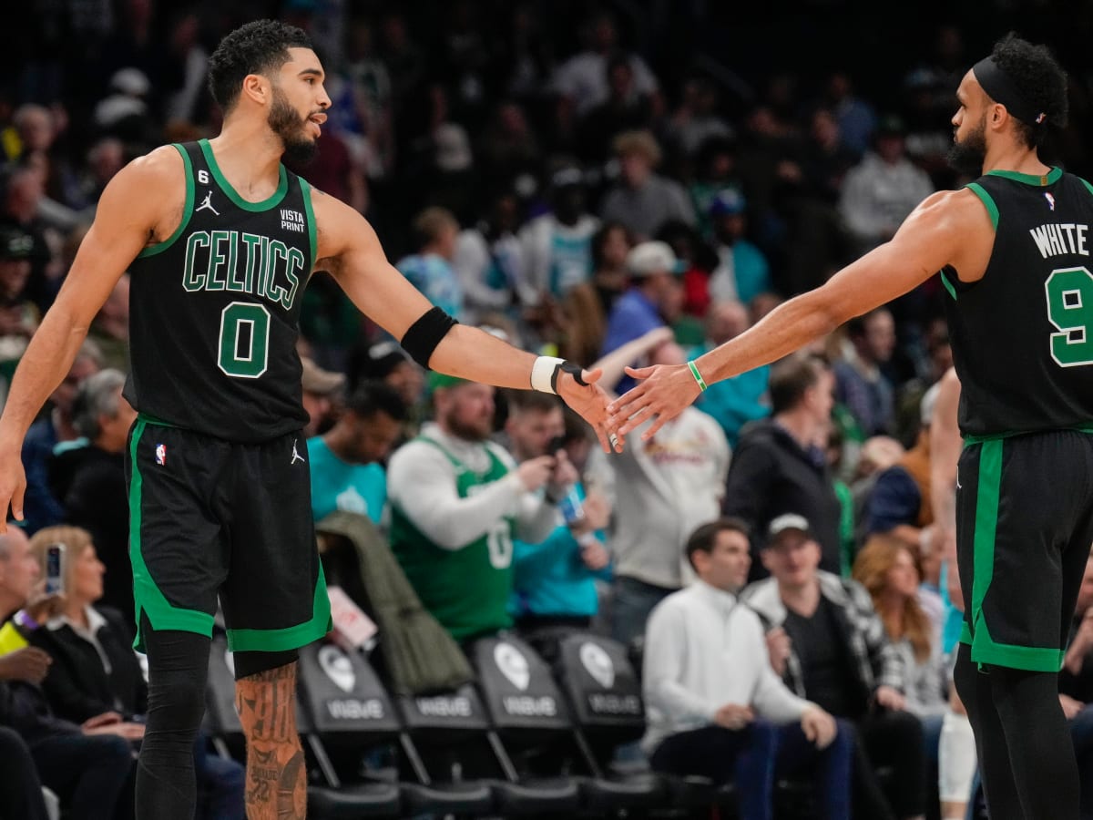 Jayson Tatum Says Viral Photo of His First Signature Sneaker isn't Real,  but He'll Debut Jordan Tatum 1's 'Very, Very Soon' - Sports Illustrated  Boston Celtics News, Analysis and More