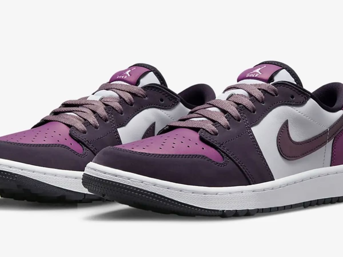 Air Jordan 1 Low Golf 'Purple Smoke' Release Information - Sports  Illustrated FanNation Kicks News, Analysis and More
