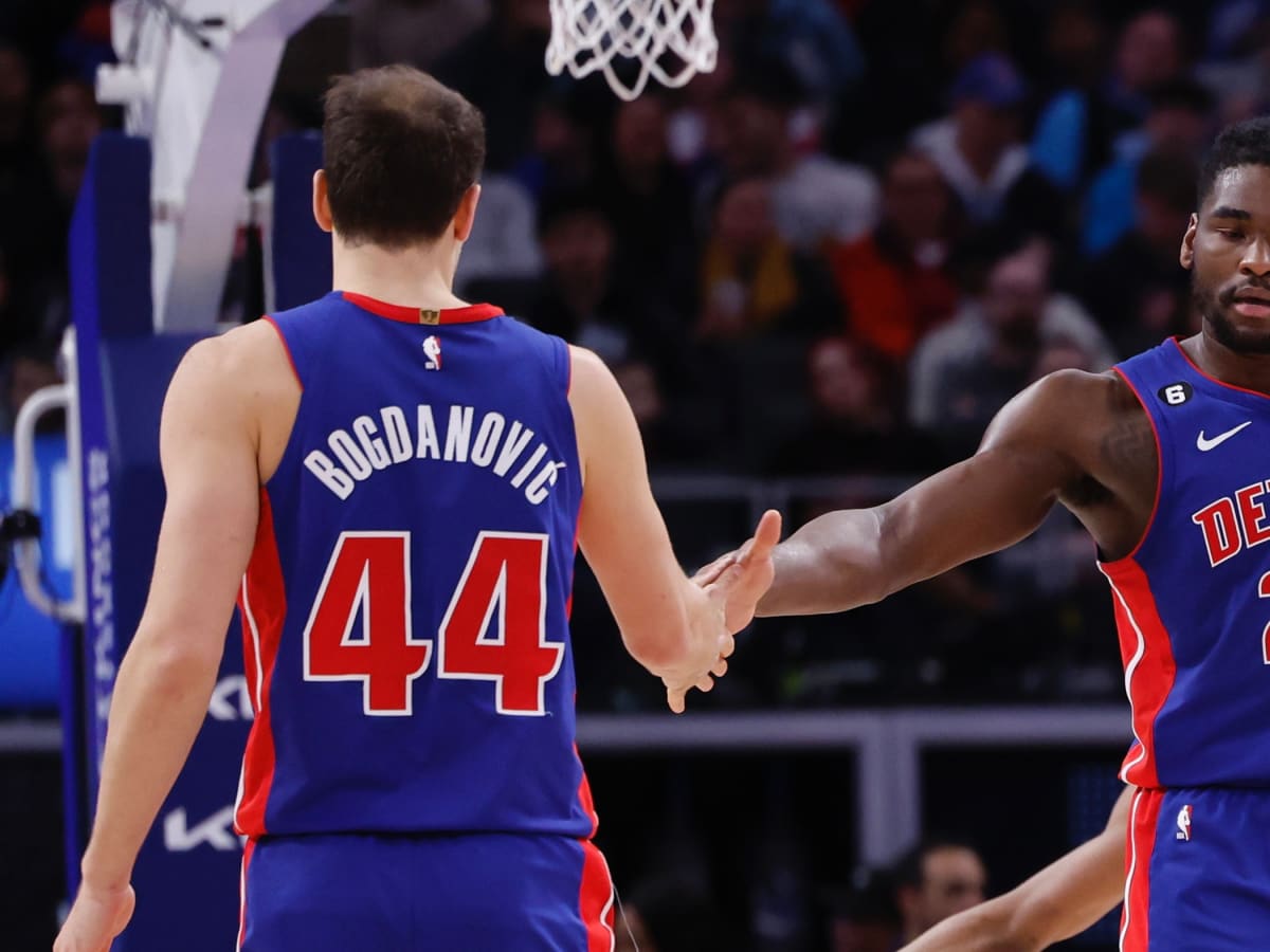Report: Mavericks eye Bojan Bogdanovic in trade talks with Pistons