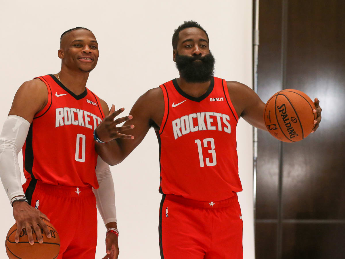James Harden, Russell Westbrook, Carmelo at Paris Fashion Week